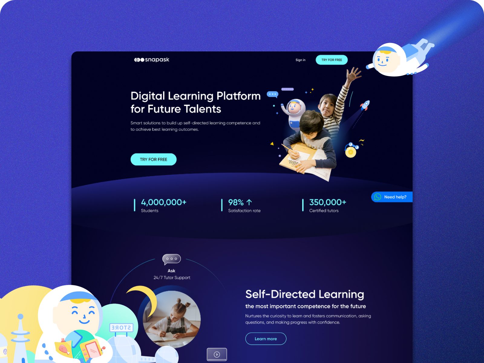 Singapore Brand Website UI